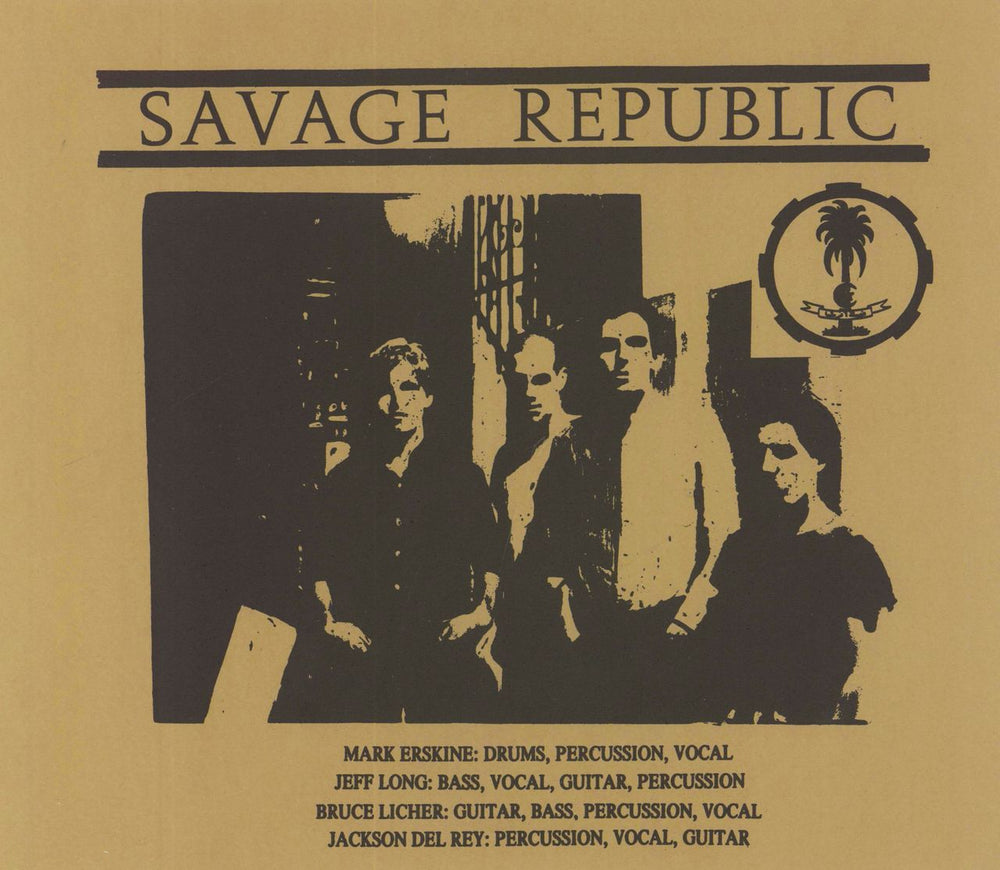 Savage Republic Tragic Figures + Inserts French vinyl LP album (LP record) 1984