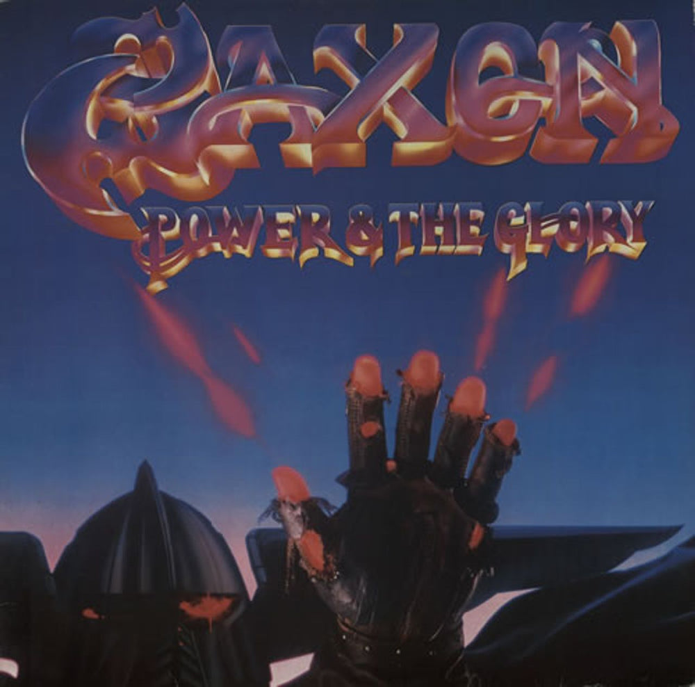 Saxon Power & The Glory German vinyl LP album (LP record) 811529-1
