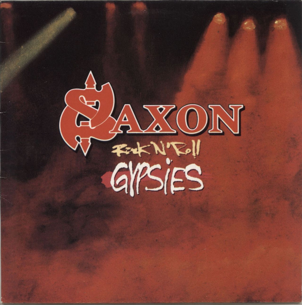 Saxon Rock N' Roll Gypsies Dutch vinyl LP album (LP record) RR94161