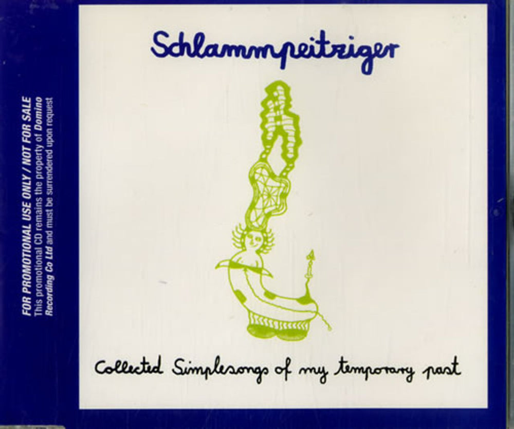 Schlammpeitziger Collected Simplesongs of My Temporary Past UK Promo CD album (CDLP) WIGCD98P