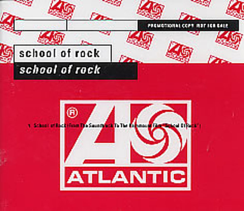 School Of Rock School Of Rock German Promo CD single (CD5 / 5") PRO4458