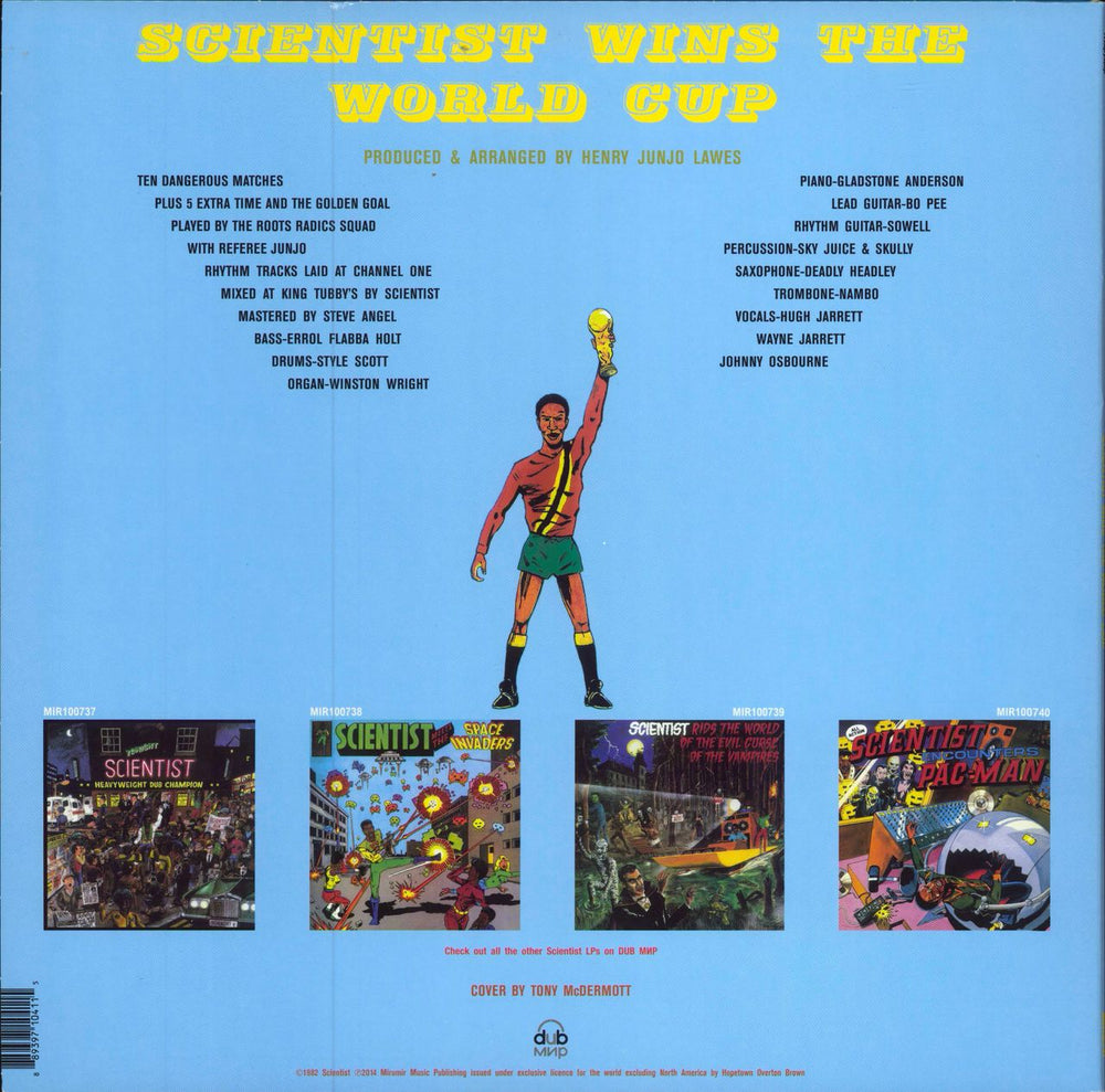 Scientist Scientist Wins The World Cup Russian vinyl LP album (LP record) 889397104115