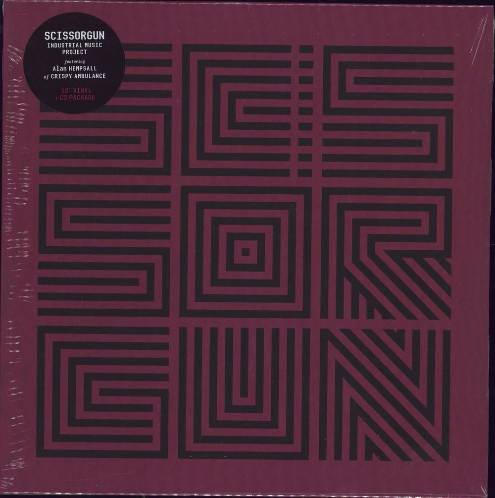 Scissorgun Assault Two  + CD - Sealed UK vinyl LP album (LP record) AAR002