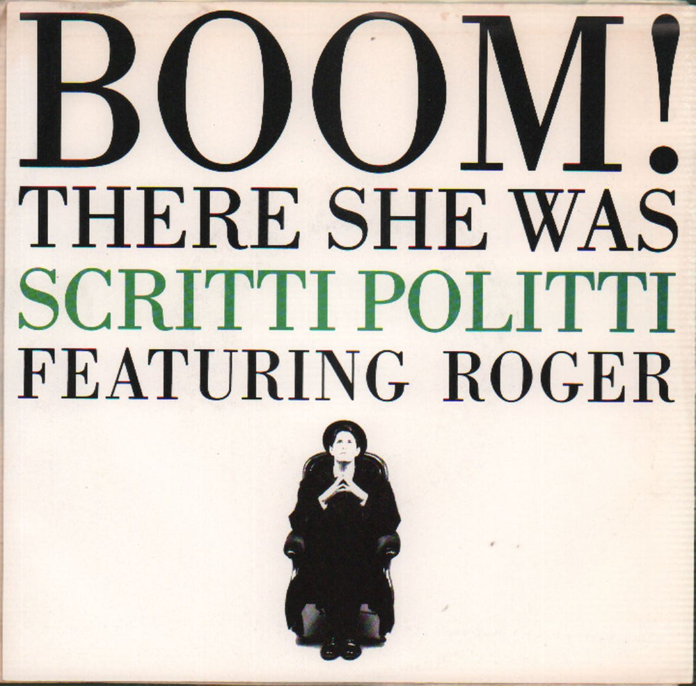 Scritti Politti Boom! There She Was US 7" vinyl single (7 inch record / 45) 7-27976