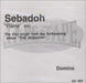 Sebadoh Flame UK Promo CD-R acetate CD-R ACETATE