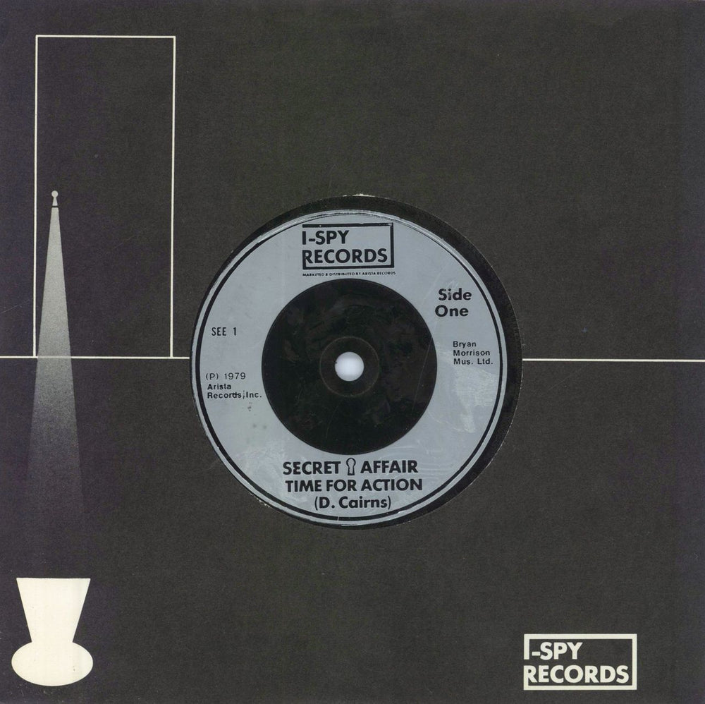 Secret Affair Time For Action - Injection UK 7" vinyl single (7 inch record / 45) SEE1