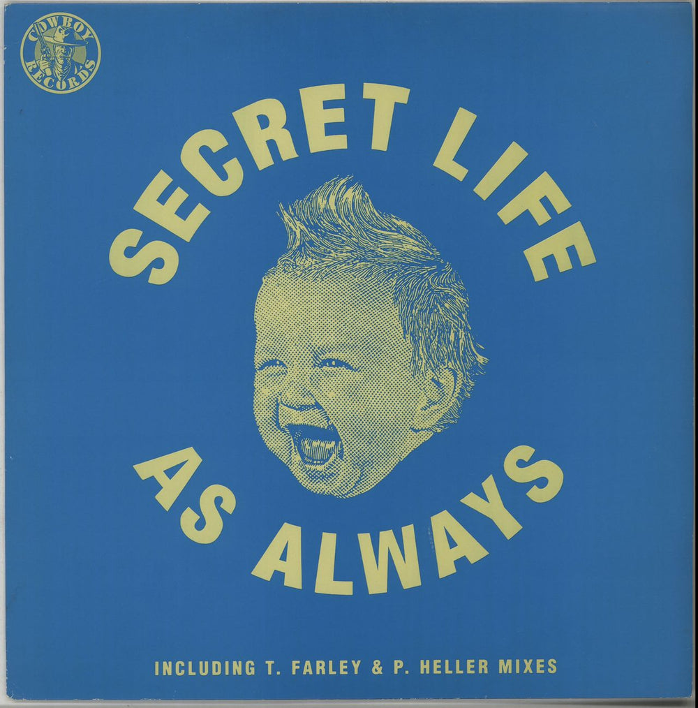 Secret Life As Always UK 12" vinyl single (12 inch record / Maxi-single) RODEO9