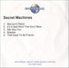 Secret Machines Secret Machines UK Promo CD-R acetate CD-R ACETATE