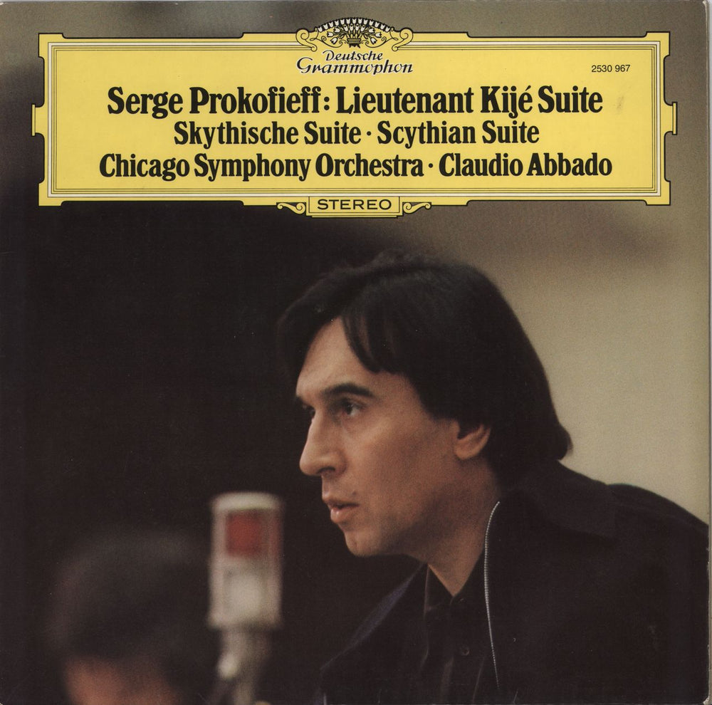 Sergei Prokofiev Lieutenant Kijé Suite / Skythische Suite German vinyl LP album (LP record) 2530967