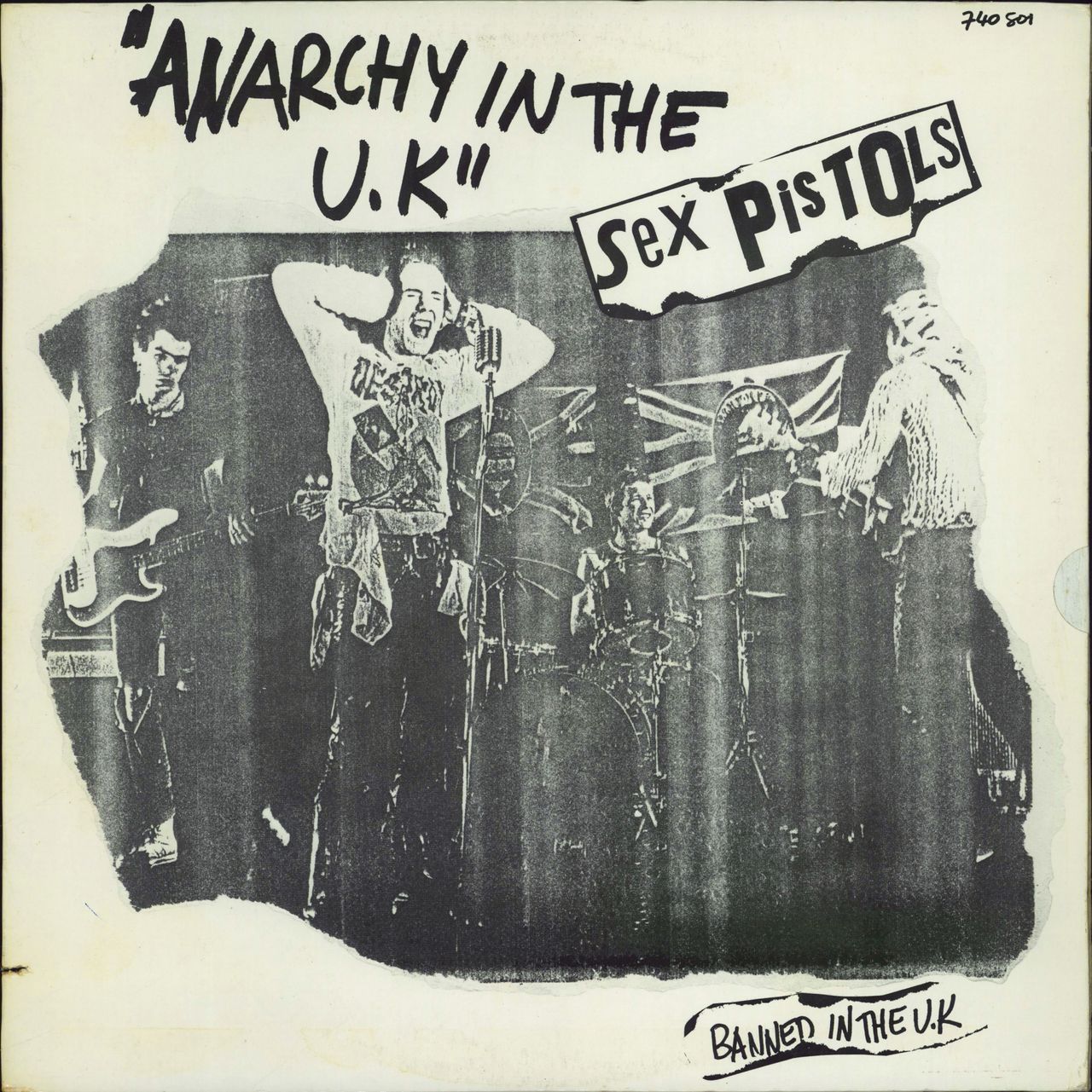 Sex Pistols Anarchy In The UK - EX French 12