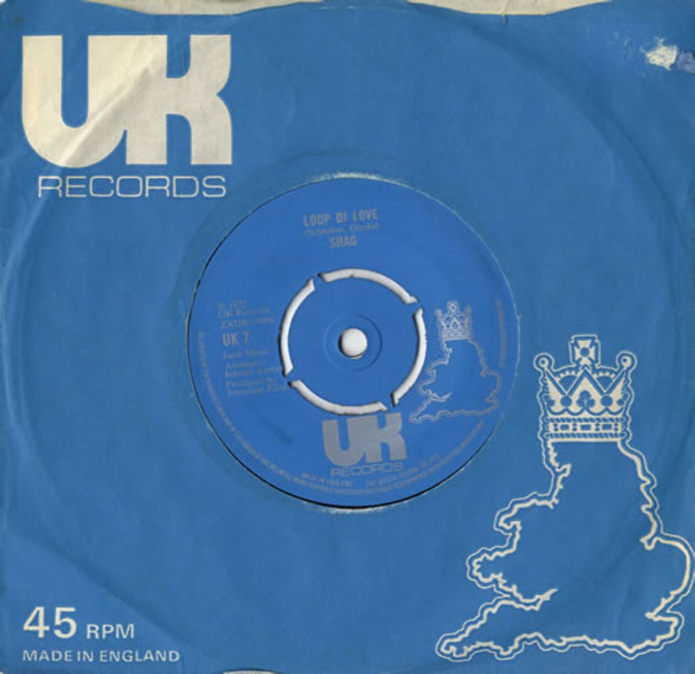 Shag Loop Di Love UK 7" vinyl single (7 inch record / 45) UK7