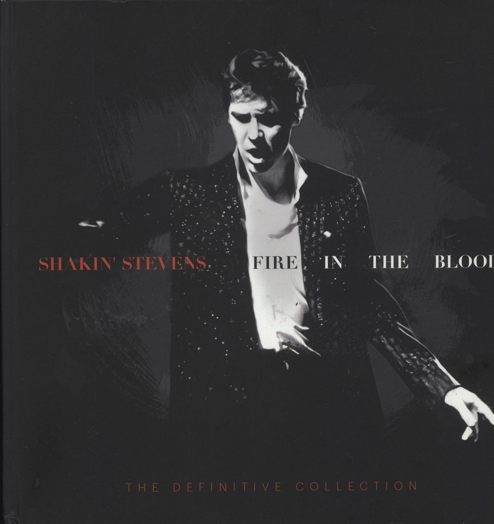 Shakin' Stevens Fire In The Blood: The Definitive Collection UK CD Album Box Set BMGCAT458BP