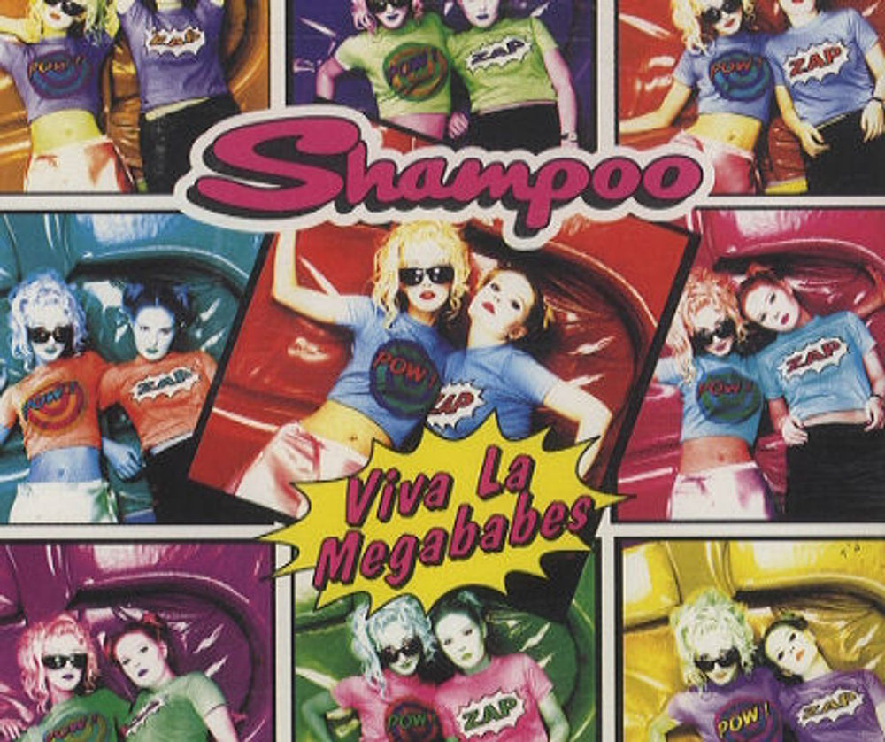 Shampoo Viva La Megababes UK CD single (CD5 / 5") CDFOOD54