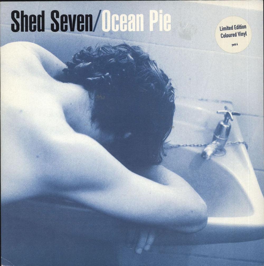 Shed Seven Ocean Pie - Clear Vinyl UK 7" vinyl single (7 inch record / 45) YORK4