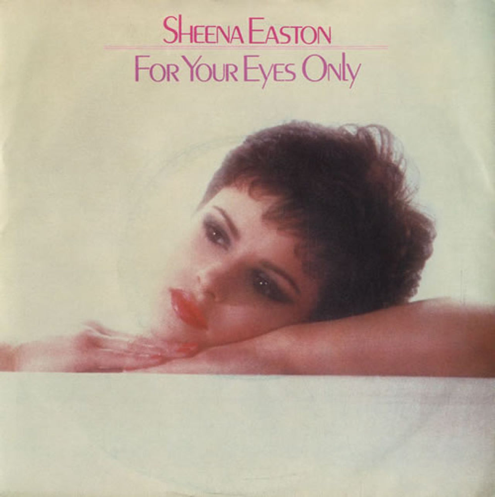 Sheena Easton For Your Eyes Only - 4pr + p/s UK 7" vinyl single (7 inch record / 45) EMI5195