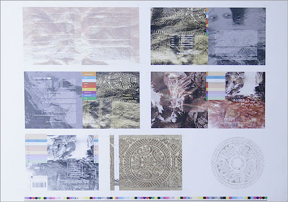 Sheila Chandra ABoneCroneDrone - Artwork UK artwork PROOF ARTWORK