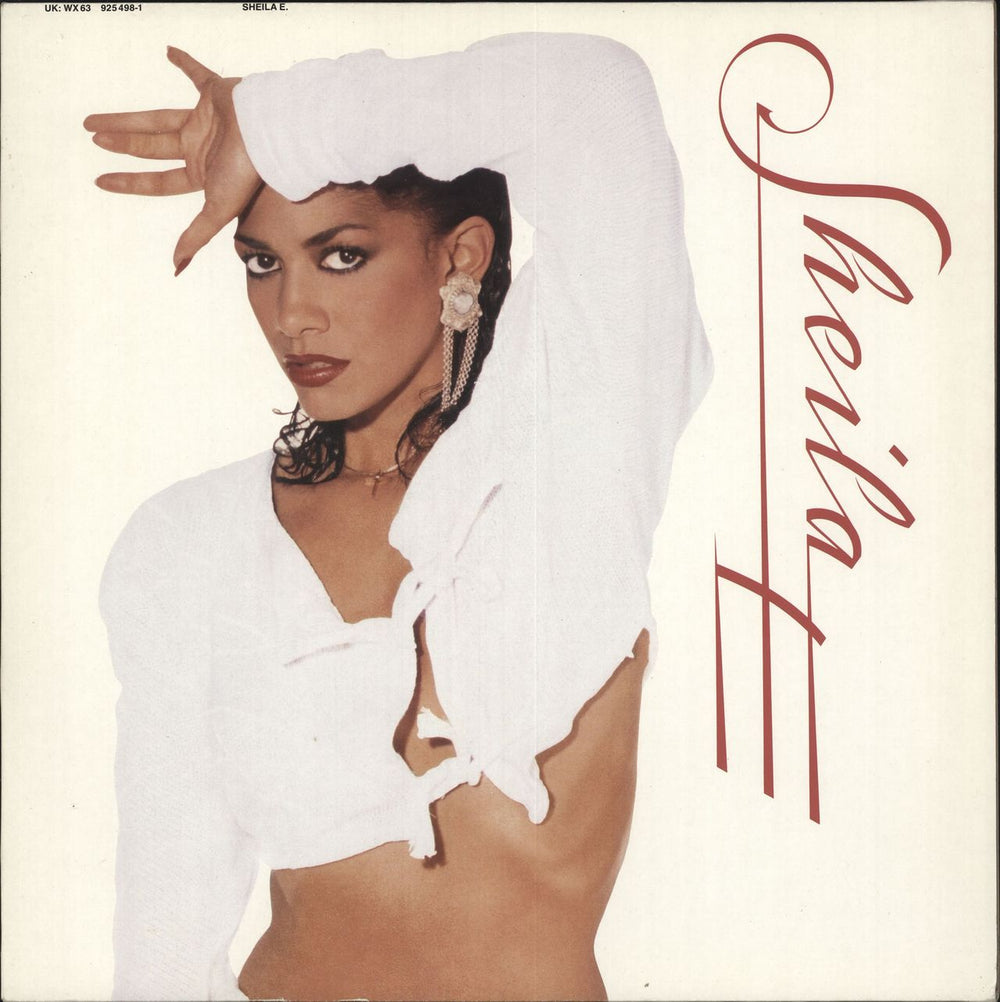 Sheila E Sheila E UK vinyl LP album (LP record) WX63