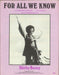 Shirley Bassey For All We Know UK sheet music SHEET MUSIC