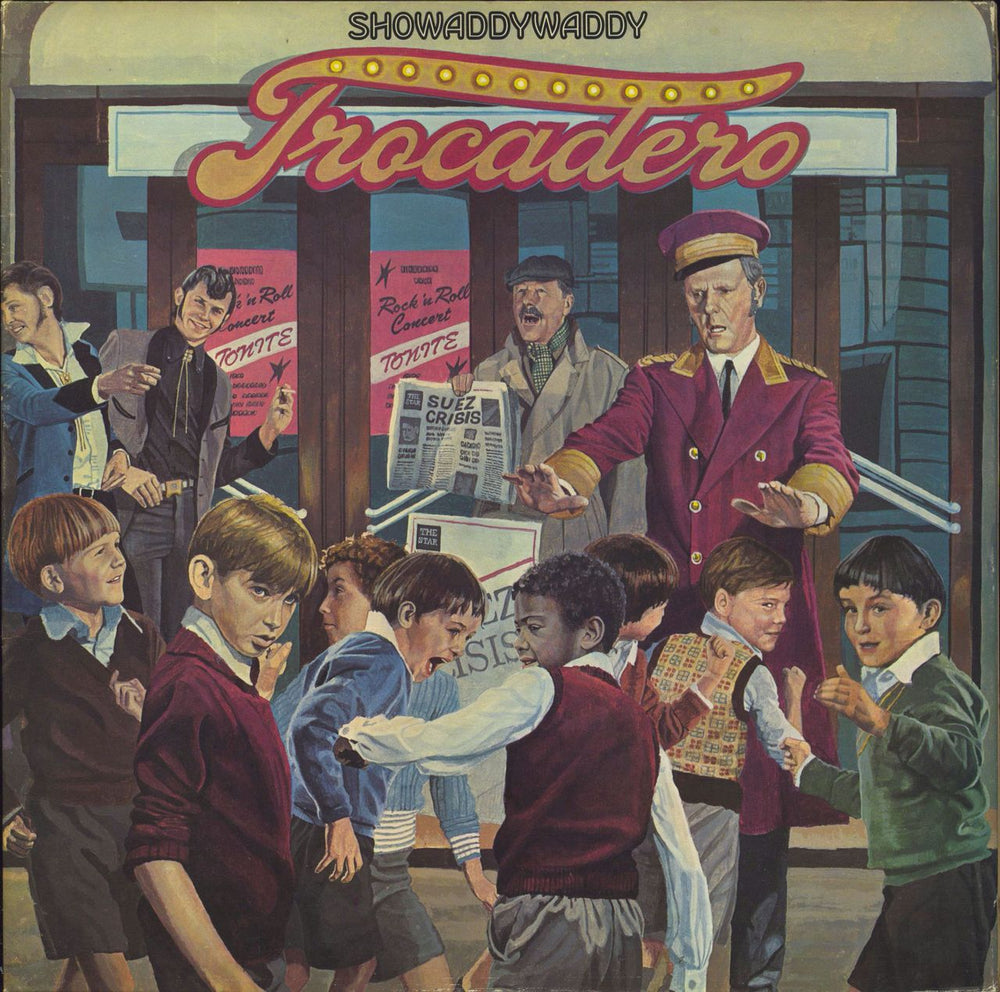 Showaddywaddy Trocadero UK vinyl LP album (LP record) SYBEL8003