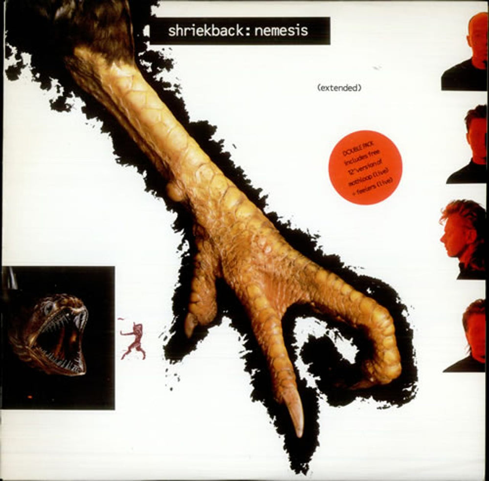 Shriekback Nemesis (Extended) - Doublepack UK 12" vinyl single (12 inch record / Maxi-single) SHRK123