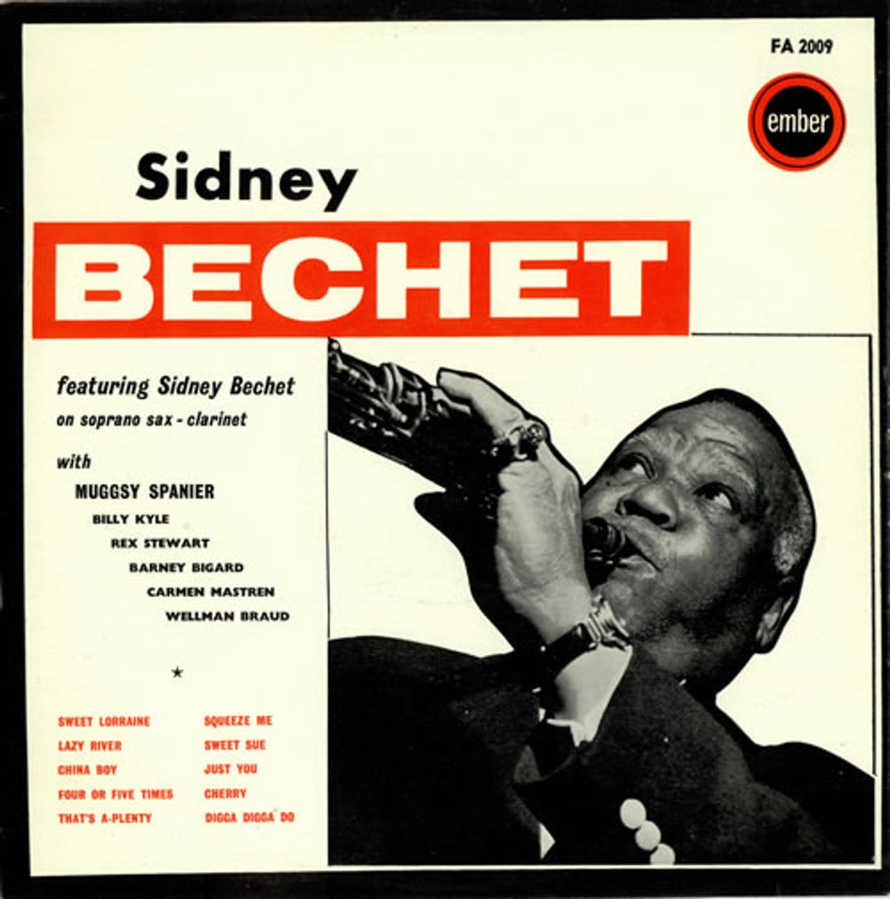 Sidney Bechet A Tribute To Sidney Bechet UK vinyl LP album (LP record) FA2009