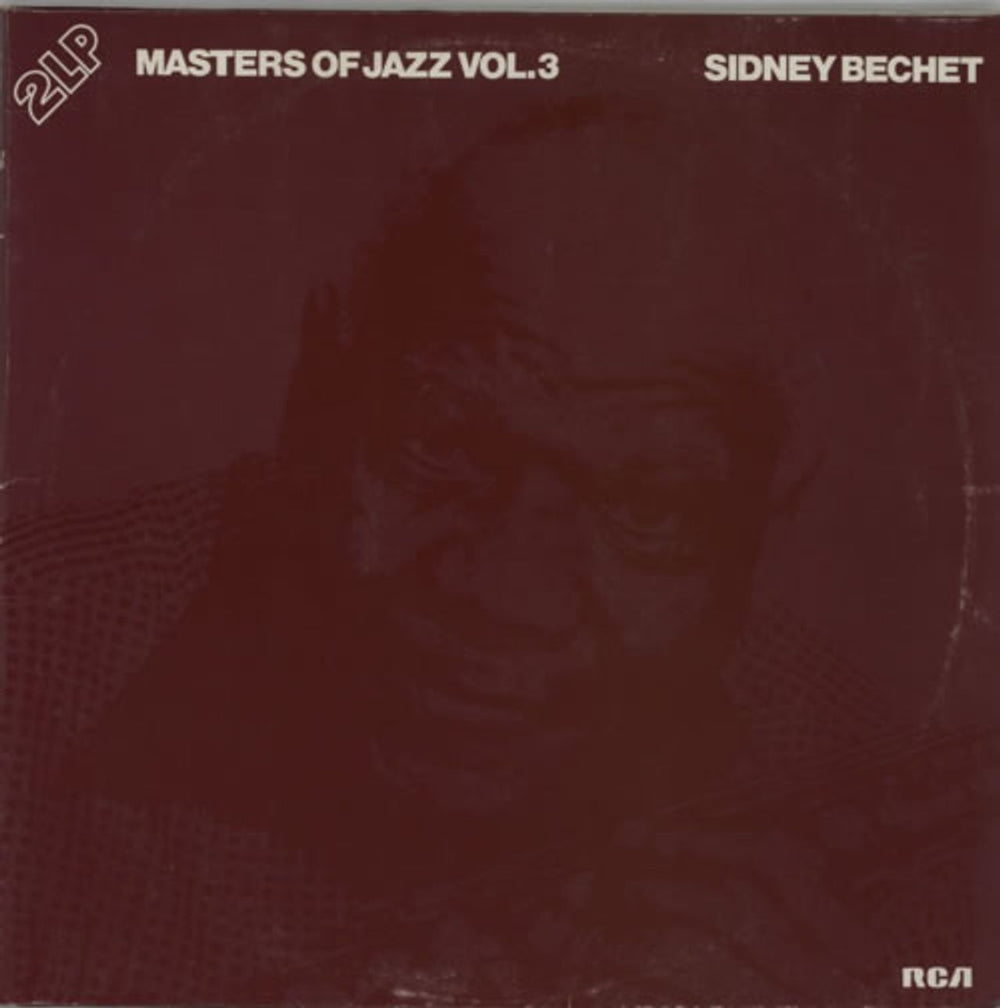 Sidney Bechet Masters Of Jazz Vol.3 German 2-LP vinyl record set (Double LP Album) CL42100