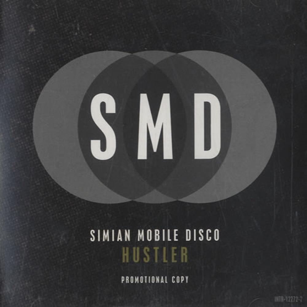 Simian Mobile Disco Hustler US Promo CD single (CD5 / 5") INTR-12272-2