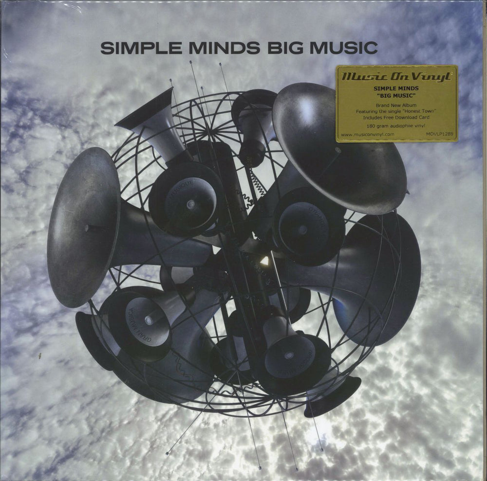 Simple Minds Big Music - 180gm UK 2-LP vinyl record set (Double LP Album) MOVLP1289