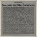 Siouxsie & The Banshees The Peel Sessions UK 12" vinyl single (12 inch record / Maxi-single) SFPS012