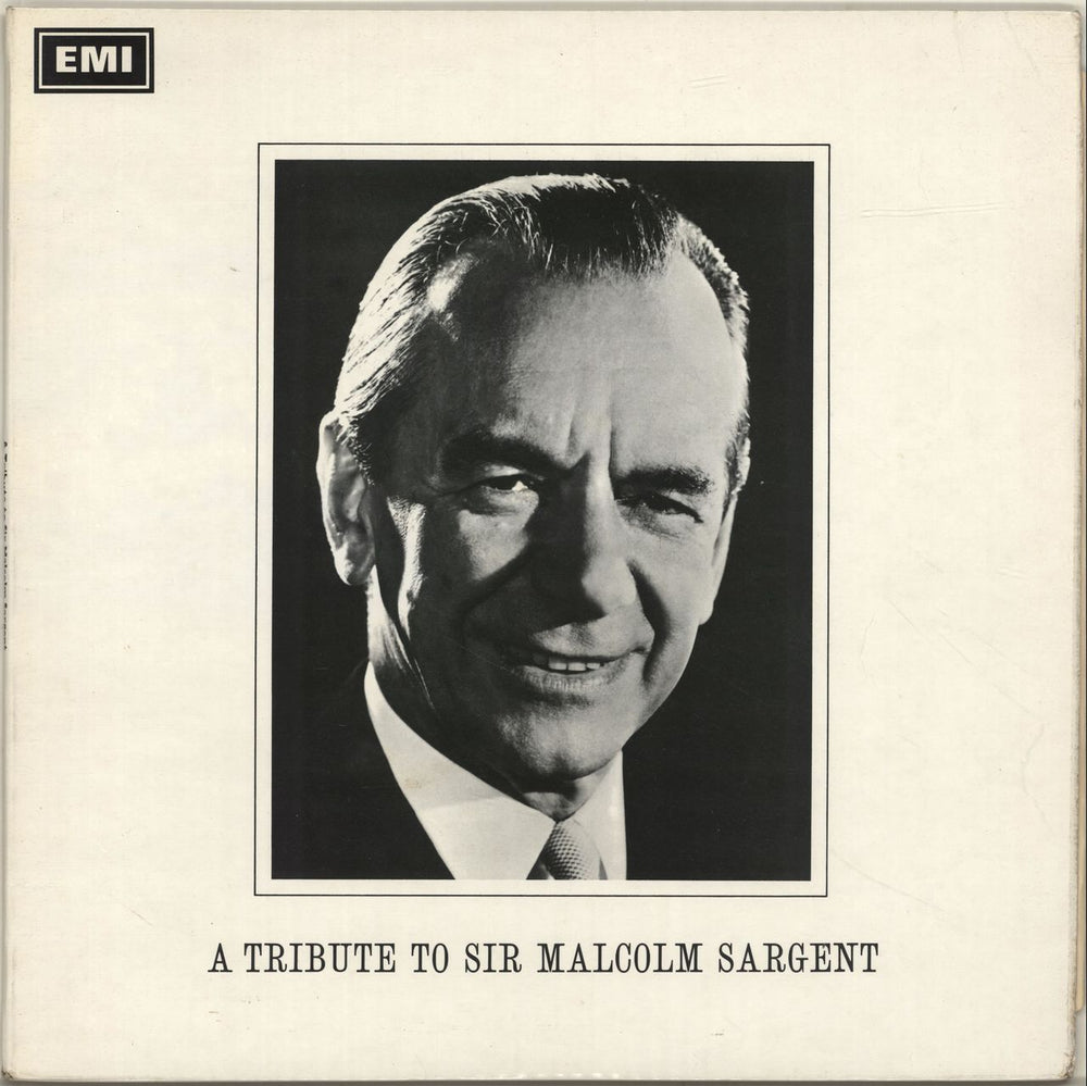 Sir Malcolm Sargent A Tribute To Sir Malcolm Sargent UK vinyl LP album (LP record) HQM1115