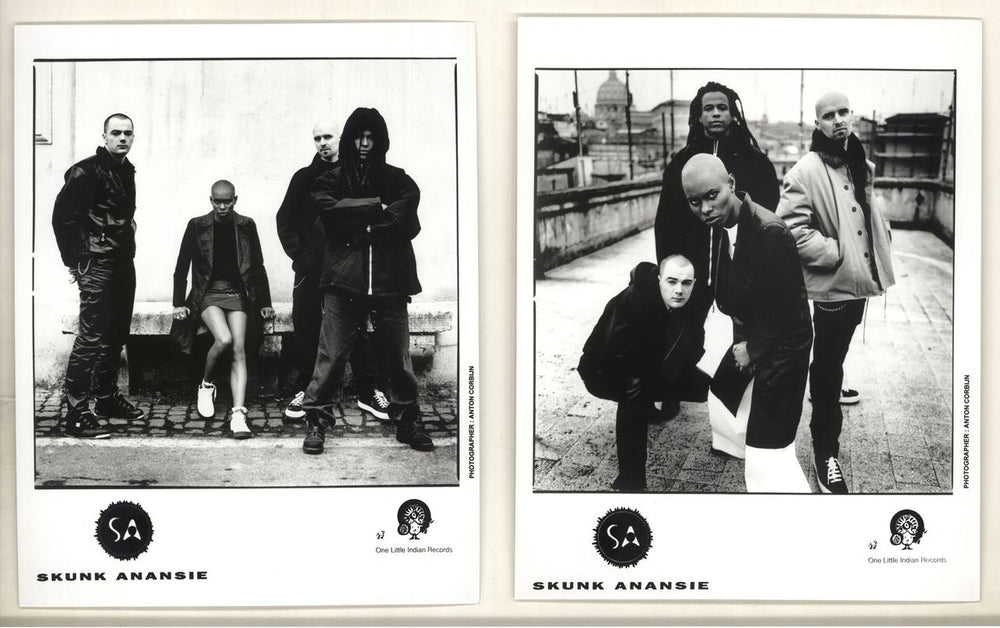 Skunk Anansie Two Publicity Photographs UK Promo photograph PROMOTIONAL