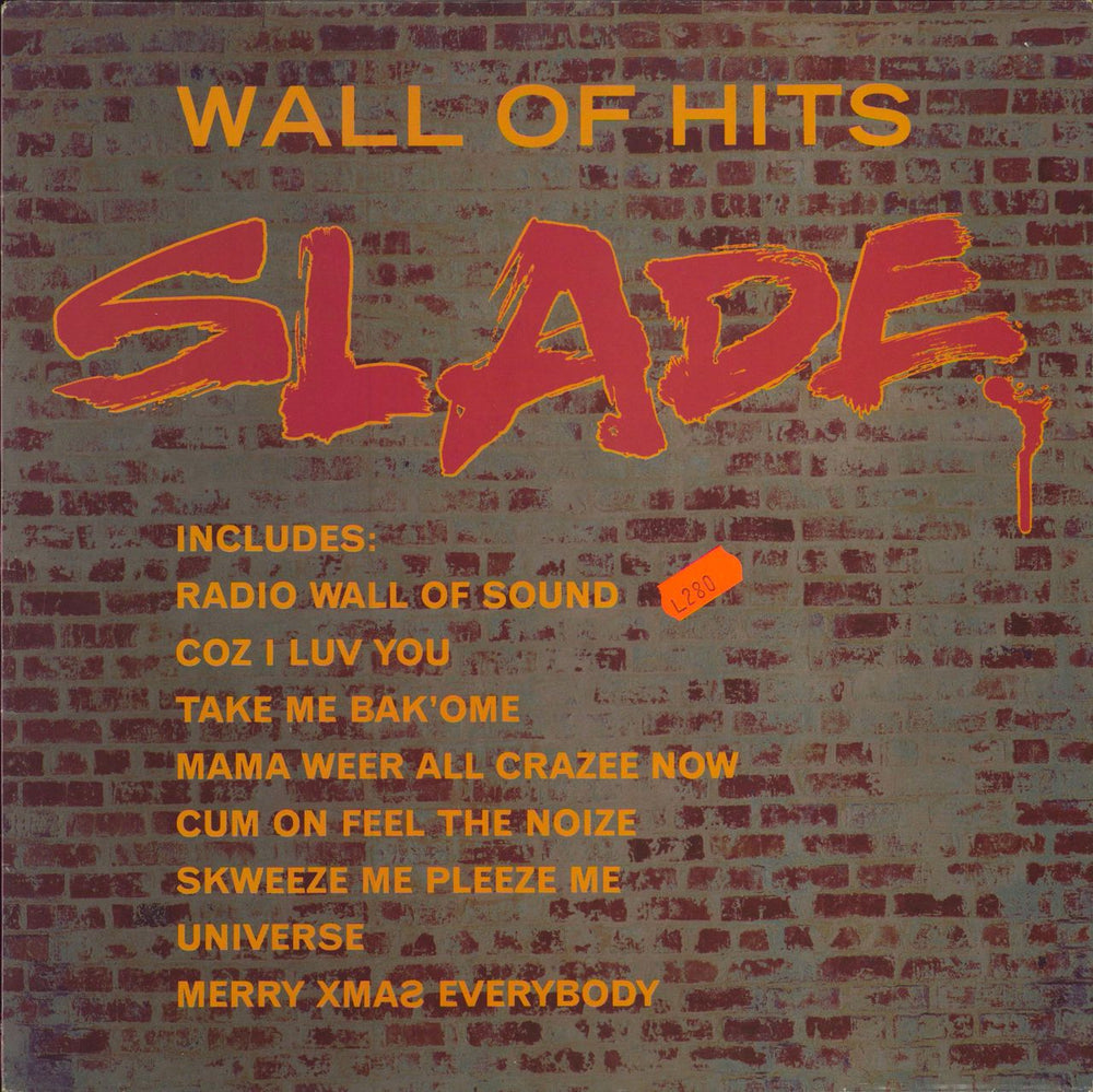 Slade Wall Of Hits UK vinyl LP album (LP record) 511612-1