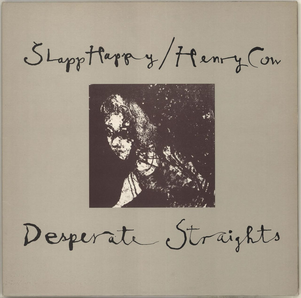 Slapp Happy Desperate Straights UK vinyl LP album (LP record) V2024