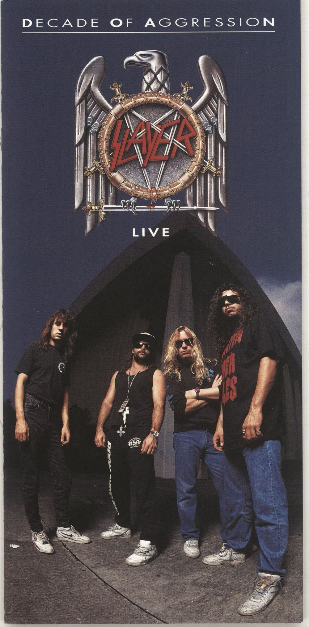 Slayer Decade Of Aggression - Live + Booklet UK 2-LP vinyl set —  RareVinyl.com