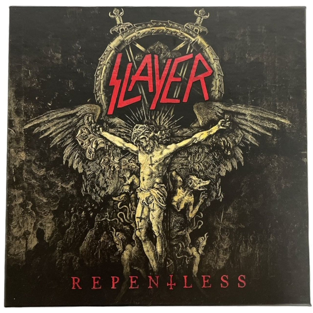 Slayer Repentless - 6 x 6½ Vinyl Box UK 7" single box set NB4000-1