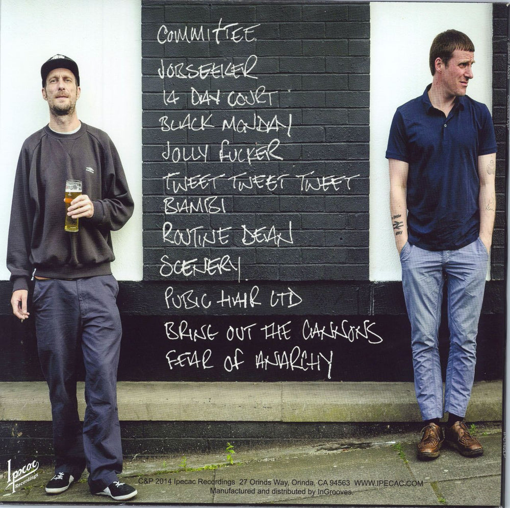 Sleaford Mods Chubbed Up+ US vinyl LP album (LP record)