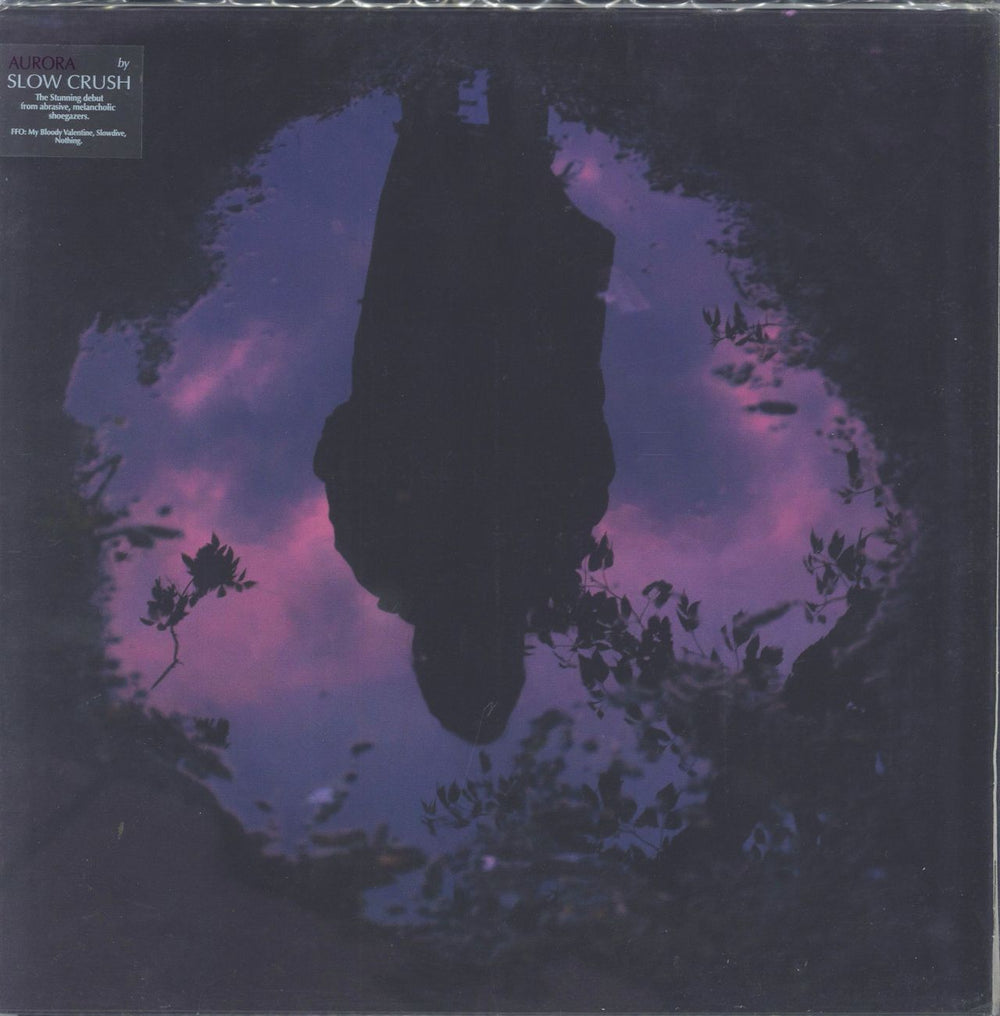 Slow Crush Aurora - Purple and Black Vinyl UK vinyl LP album (LP record) HRR228V