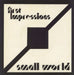 Small World (Mod) First Impressions UK 7" vinyl single (7 inch record / 45) VC001