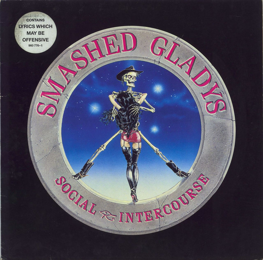 Smashed Gladys Social Intercourse German vinyl LP album (LP record) 960776-1