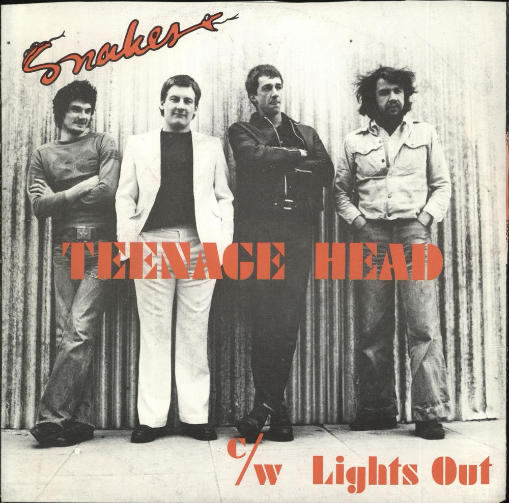 Snakes Teenage Head Dutch 7" vinyl single (7 inch record / 45) DYR45006