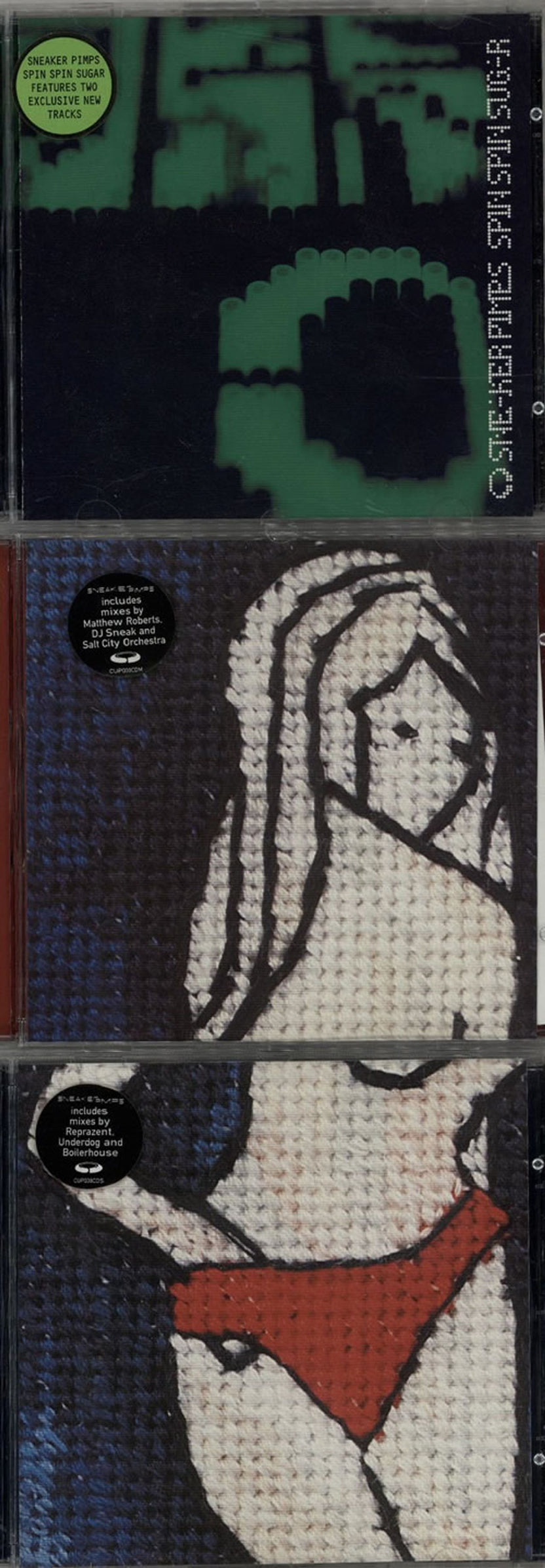 Sneaker Pimps Quantity of Nine CD Singles UK CD single (CD5 / 5") SKRC5QU630887