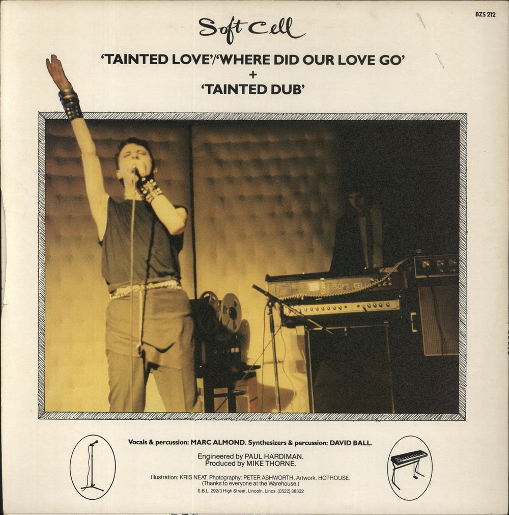 Soft Cell Tainted Love / Where Did Our Love Go French 12" vinyl single (12 inch record / Maxi-single)