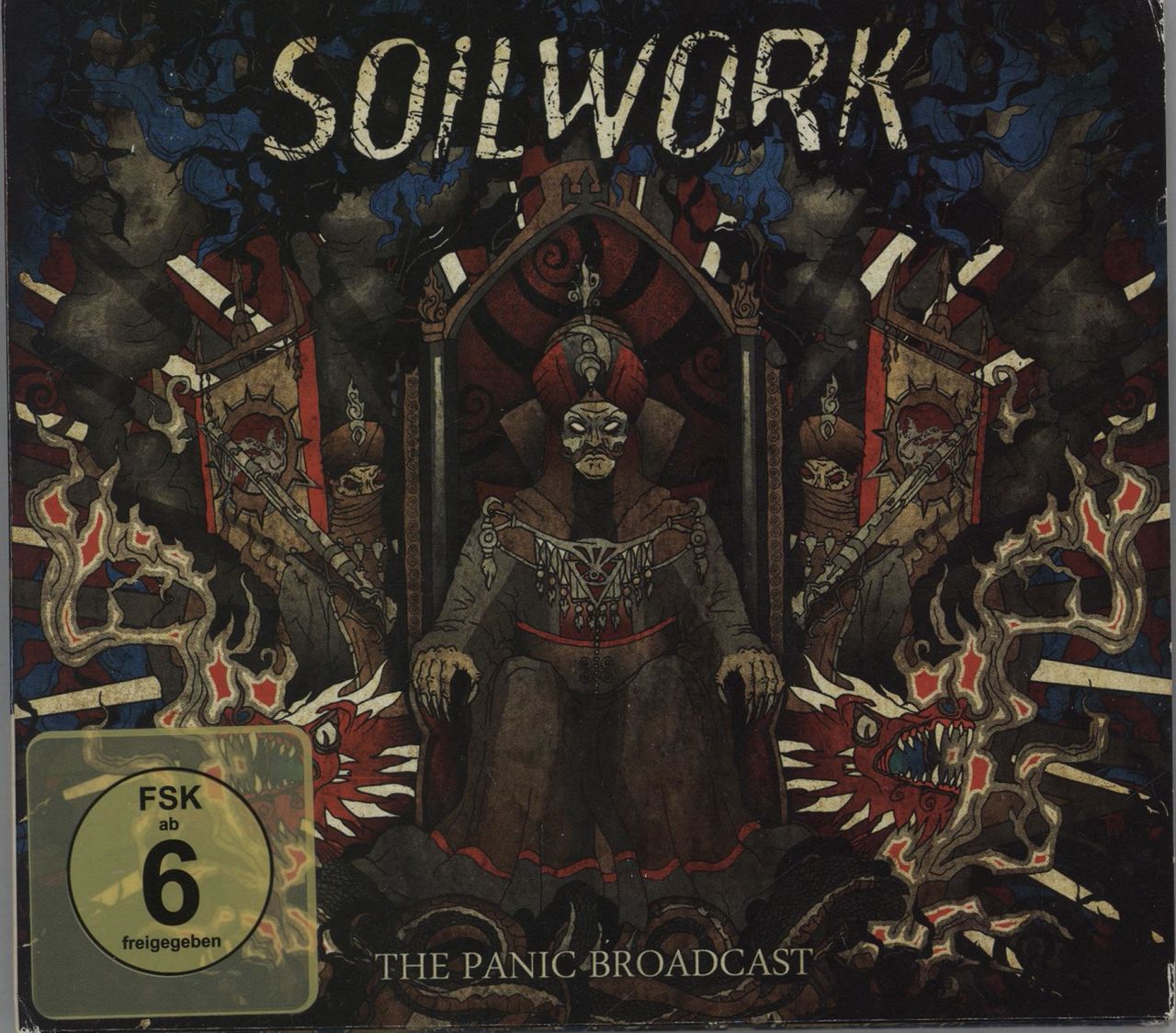 Soilwork The Panic Broadcast German 2-disc CD/DVD set 2736122560