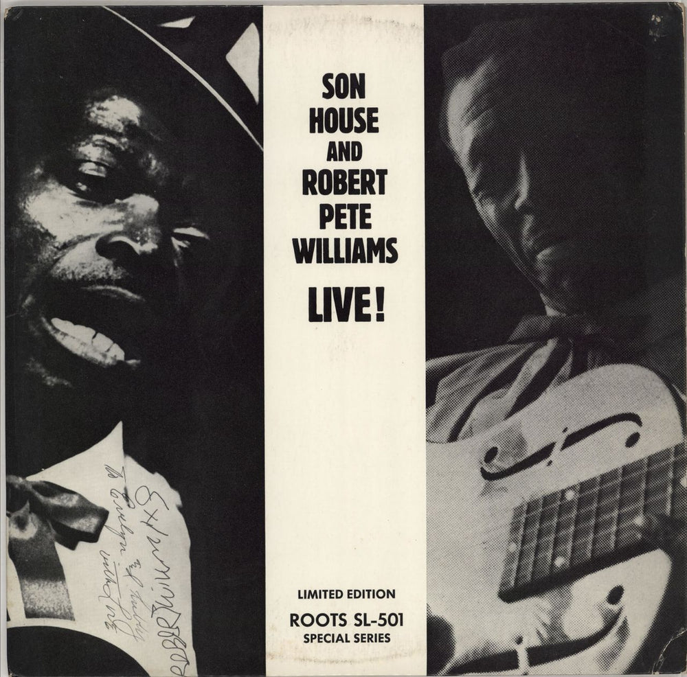 Son House Live! Austrian vinyl LP album (LP record) SL-501