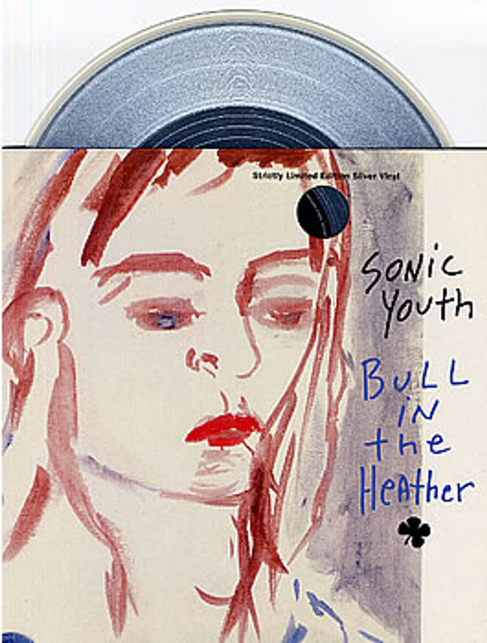 Sonic Youth Bull In The Heather - silver vinyl - EX UK 10" vinyl single (10 inch record) GFSV72