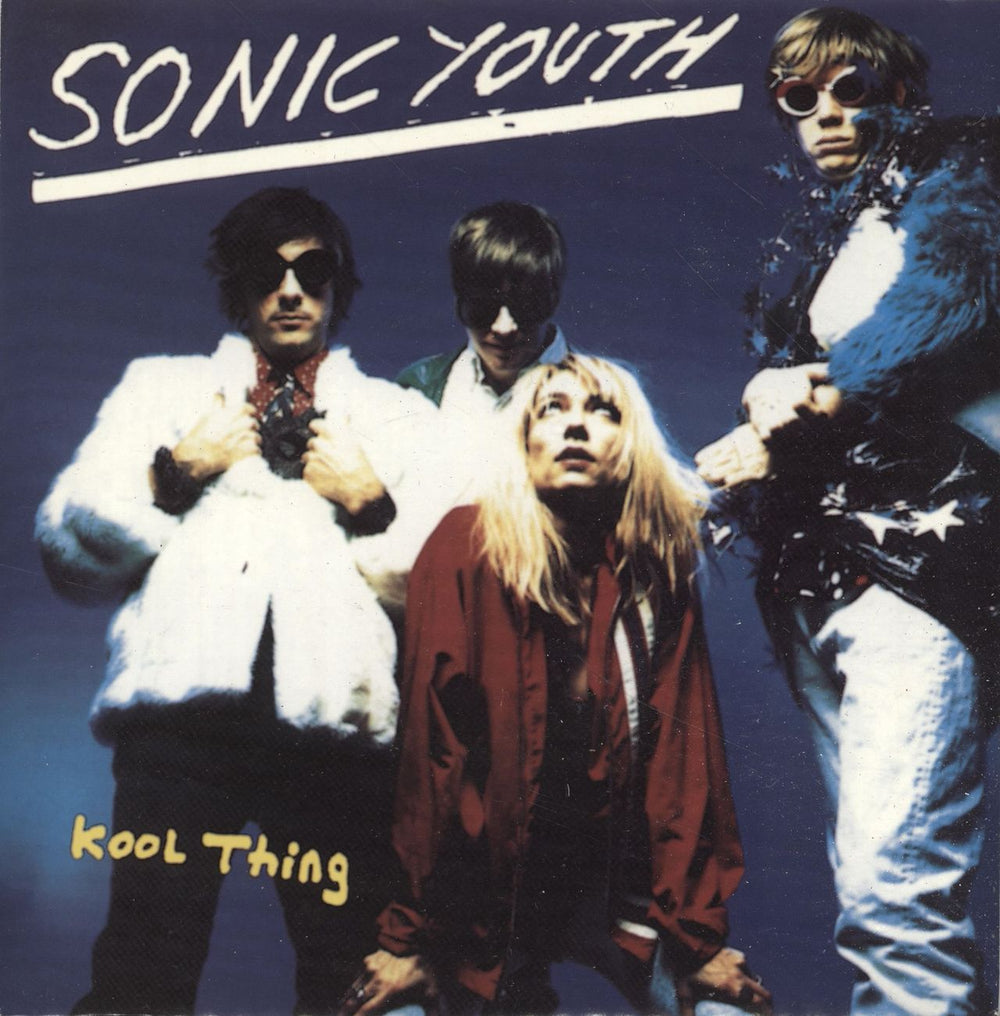 Sonic Youth Kool Thing UK 7" vinyl single (7 inch record / 45) GEF81