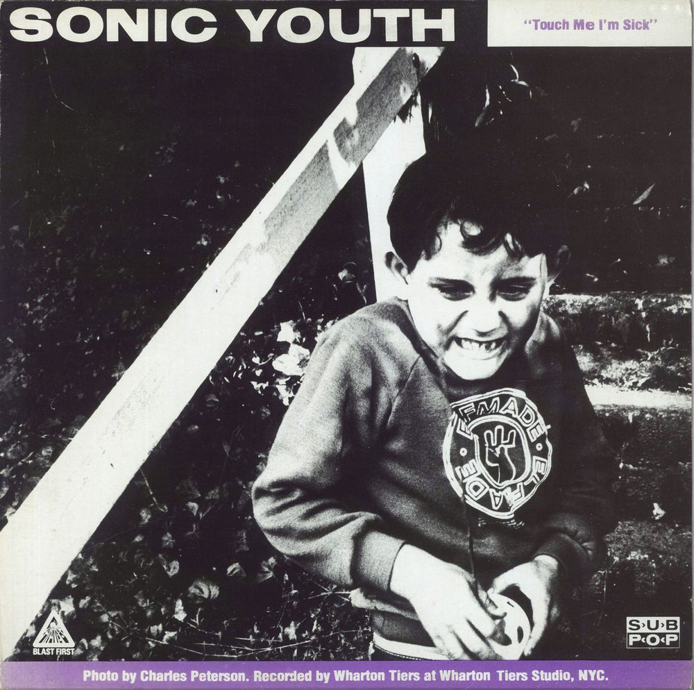 Sonic Youth Touch Me I'm Sick - 1st UK 12" vinyl single (12 inch record / Maxi-single) BFFP46