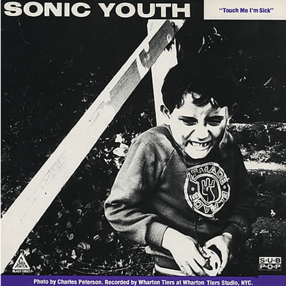 Sonic Youth Touch Me I'm Sick / Halloween - 2nd UK 12" vinyl single (12 inch record / Maxi-single) BFFP46