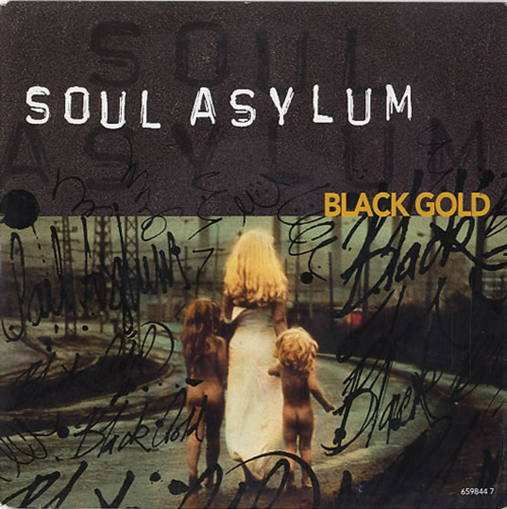 Soul Asylum Black Gold UK 7" vinyl single (7 inch record / 45) 6598447