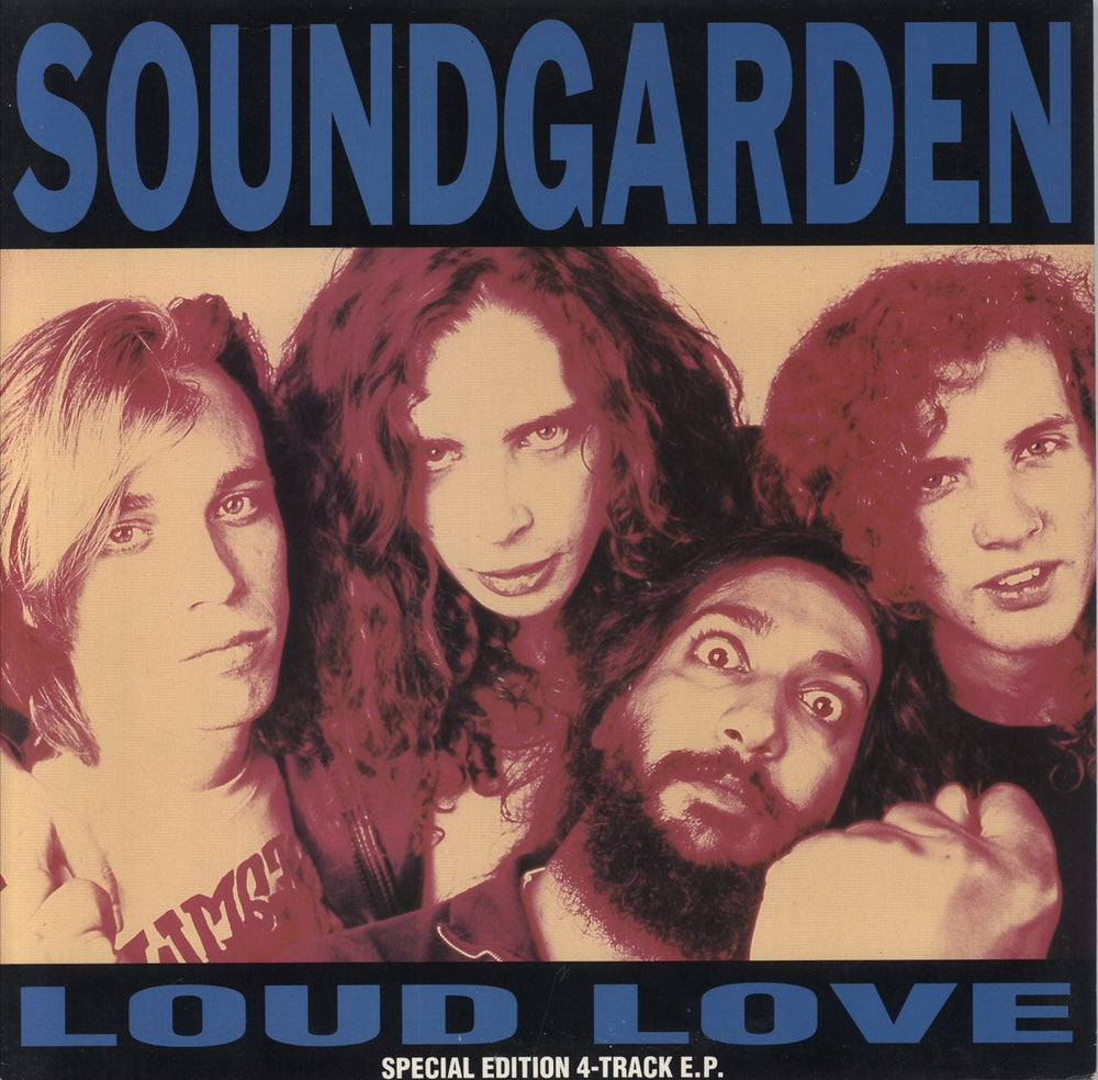 Soundgarden Loud Love - EX UK 12" vinyl single (12 inch record / Maxi-single) AMY574